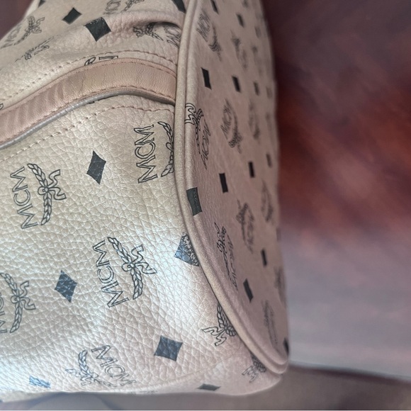 MCM Visetos Leather 2way Shoulder Bag - Picture 9 of 17